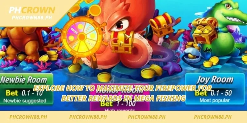 Explore how to maximize your firepower for better rewards in Mega Fishing