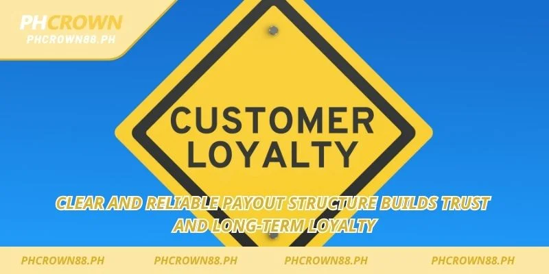 Clear and reliable payout structure builds trust 