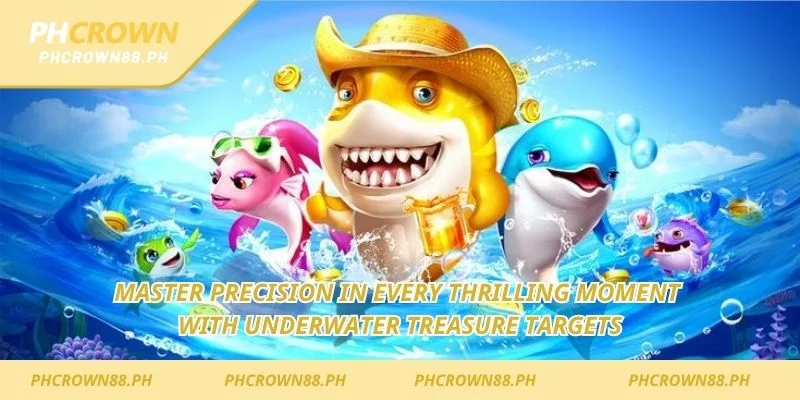 Master precision with thrilling underwater treasure targets