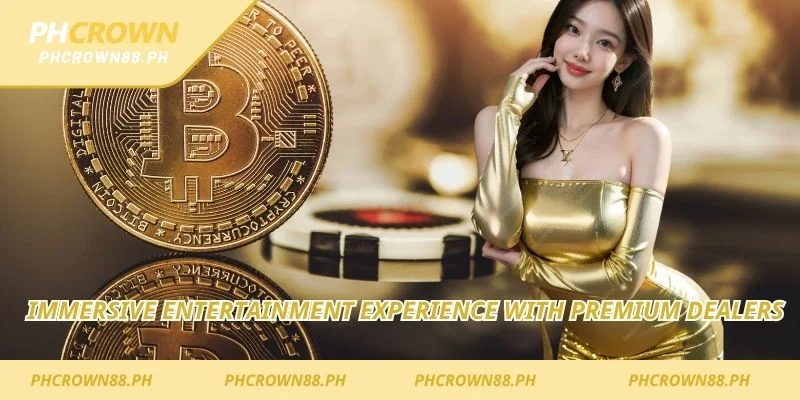 Immersive entertainment experience with premium dealers