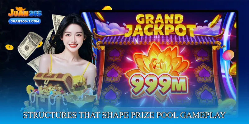 Structures that shape prize pool gameplay