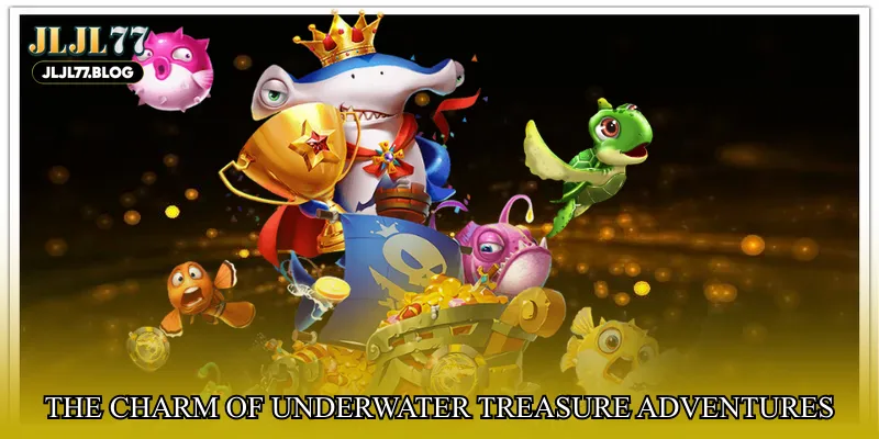 The charm of underwater treasure adventures