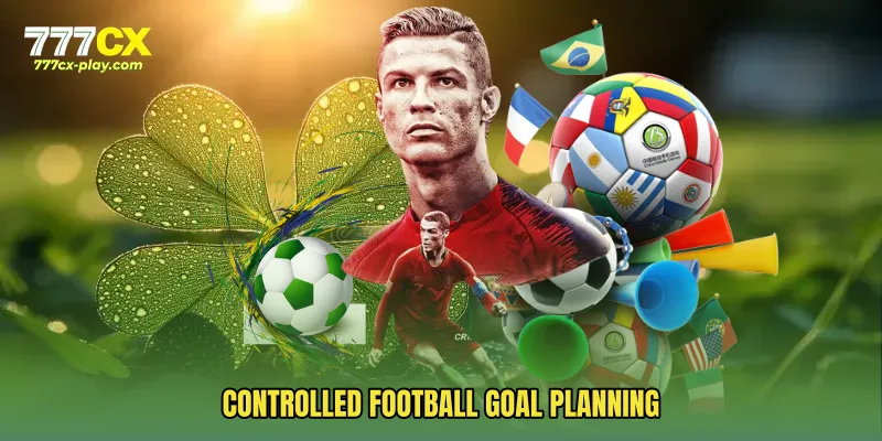 Controlled football goal planning